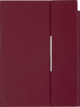 ТЕФТЕР А5 С ПОХЛУПАК, БОРДО