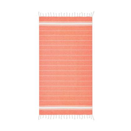 ПЛАЖНА ХАМАМ КЪРПА MALIBU, ОРАНЖЕВА