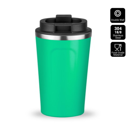 ЧАША ЗА ПЪТУВАНЕ (КАФЕ) NORDIC, СВЕТЛО ЗЕЛЕНА