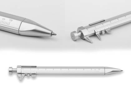 ПЛАСТМАСОВА ХИМИКАЛКА  ШУПЛЕР, СРЕБЪРНА