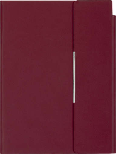 ТЕФТЕР А5 С ПОХЛУПАК, БОРДО