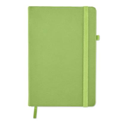 ТЕФТЕР А5 С ЛАСТИК ARPU, СВЕТЛО ЗЕЛЕН