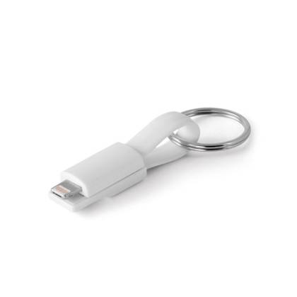USB КАБЕЛ 2 В 1, БЯЛ