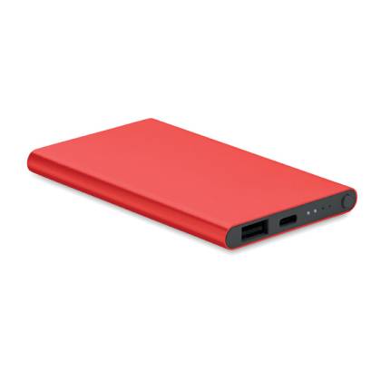 ВЪНШНА БАТЕРИЯ  POWERFLAT C, ЧЕРВЕНА