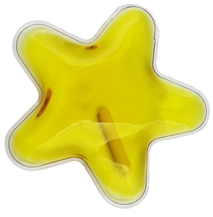 Затоплящ/Охлаждащ компрес във формата на звезда