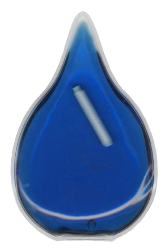 Затоплящ/Охлаждащ компрес във формата на капка