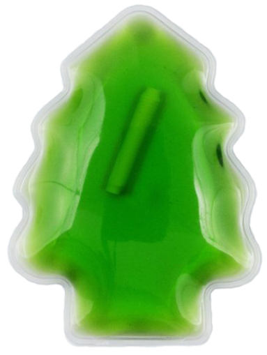 Затоплящ/Охлаждащ компрес във формата на коледно дръвче