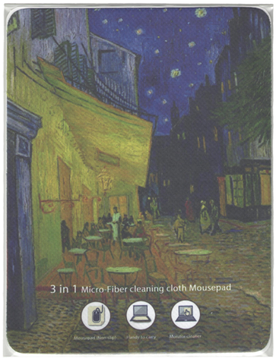 ПОДЛОЖКА ЗА МИШКА  ОТ МИКРОФИБЪР 3 в 1