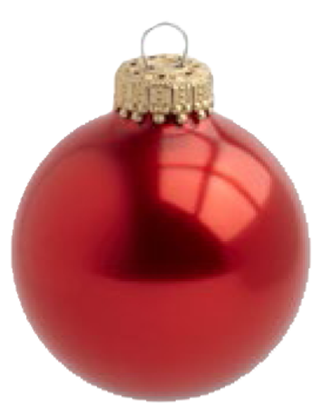 НОВОГОДИШНА ТОПКА fi 80 mm