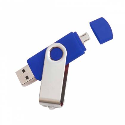 USB ФЛАШ ПАМЕТ 1050 OTG, СИНЯ