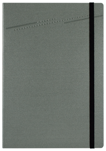 ТЕФТЕР В5 С ЛАСТИК, СИВ