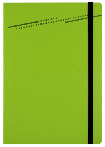 ТЕФТЕР В5 С ЛАСТИК, СВЕТЛО ЗЕЛЕН