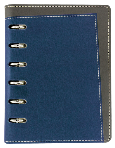 АГЕНДА С МЕХАНИЗЪМ А6, ТЪМНО СИНЯ