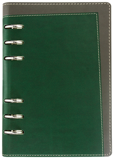 АГЕНДА С МЕХАНИЗЪМ В6, ТЪМНО ЗЕЛЕНА