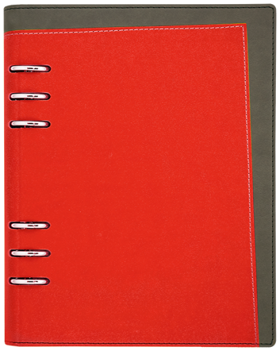 АГЕНДА С МЕХАНИЗЪМ А5, ЧЕРВЕНА