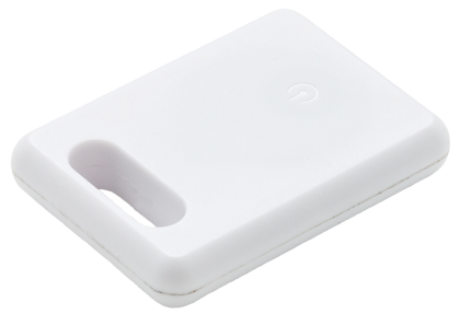 ТРАКЕР ЗА НАМИРАНЕ НА КЛЮЧОВЕ - КВАДРАТЕН,  БЯЛ