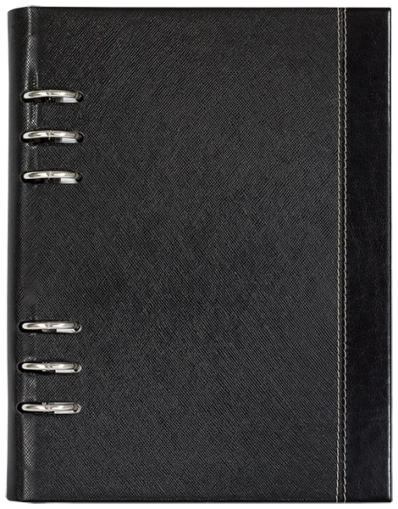 АГЕНДА С МЕХАНИЗЪМ А5,  ЧЕРНА