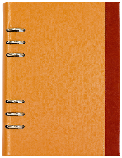 АГЕНДА С МЕХАНИЗЪМ А5, ОРАНЖЕВА