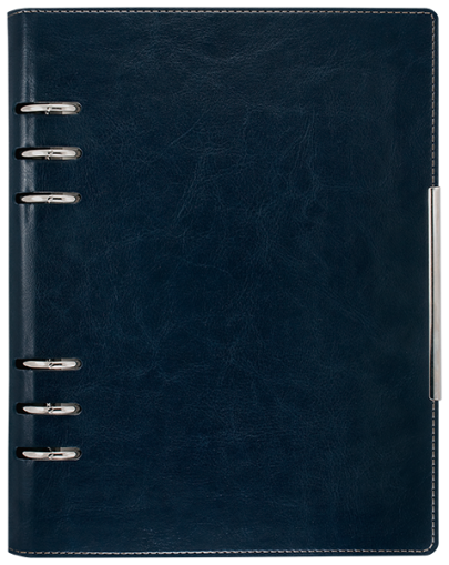 АГЕНДА С МЕХАНИЗЪМ А5, ТЪМНО СИНЯ