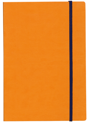 ТЕФТЕР В5 С ЛАСТИК, ОРАНЖЕВ