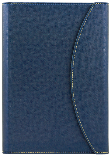 ПАПКА А5 С ПОХЛУПАК, СИНЯ