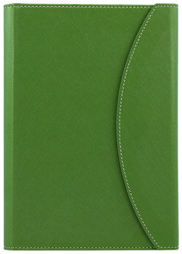 ПАПКА А5 С ПОХЛУПАК, ТЪМНО ЗЕЛЕНА