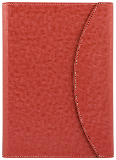 ПАПКА А5 С ПОХЛУПАК, БОРДО