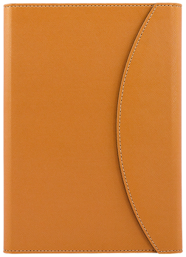 ПАПКА А5 С ПОХЛУПАК, ОРАНЖЕВА