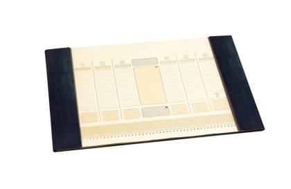 НАСТОЛНА КАРТА, ТЪМНО СИНЯ