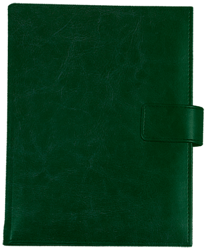 ТЕФТЕР С МЕХАНИЗЪМ А5, ЗЕЛЕН