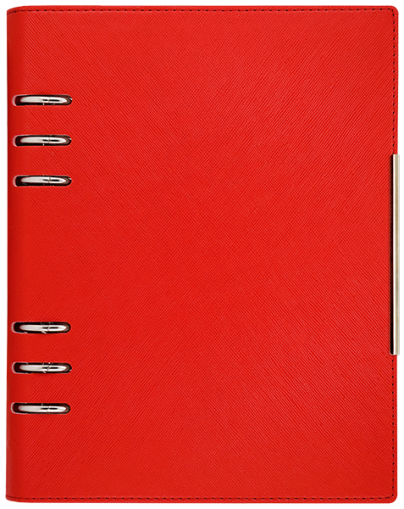 АГЕНДА С МЕХАНИЗЪМ А5, ЧЕРВЕНА