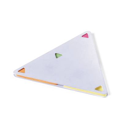 ТРИЪГЪЛНИ ЛЕПЯЩИ ЛИСТЧЕТА FAULKNER, БЕЛИ