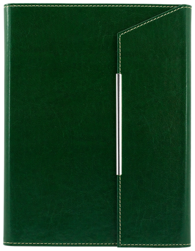 ПАПКА А5 С ПОХЛУПАК, ЗЕЛЕНА