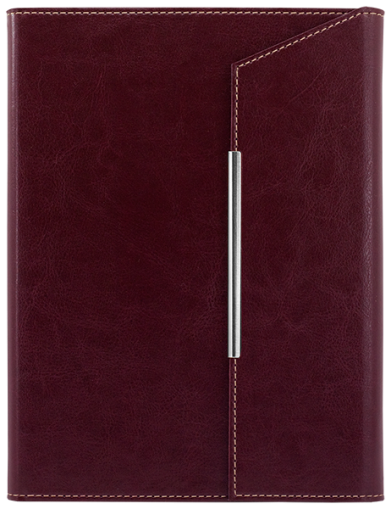 ПАПКА А5 С ПОХЛУПАК, БОРДО