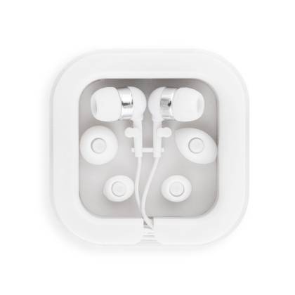 СЛУШАЛКИ С МИКРОФОН OSLER, БЕЛИ