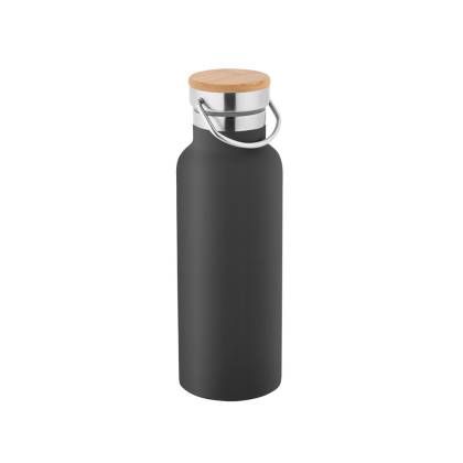 СПОРТНА ВАКУУМНА БУТИЛКА RAGNAR, ЧЕРНА