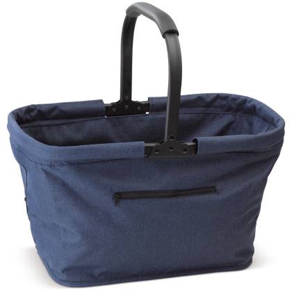 СГЪВАЕМА КОШНИЦА ЗА ПИКНИК, ТЪМНО СИНЯ