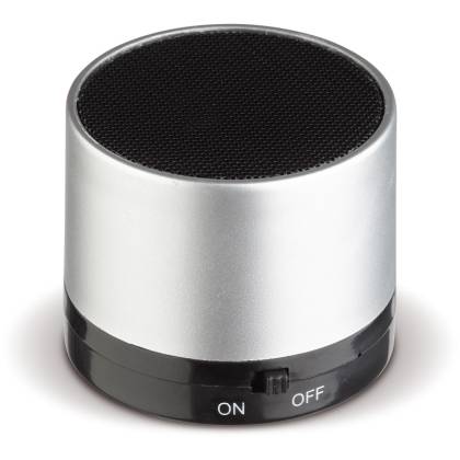 КОЛОНКА С МИКРОФОН, СРЕБЪРНА