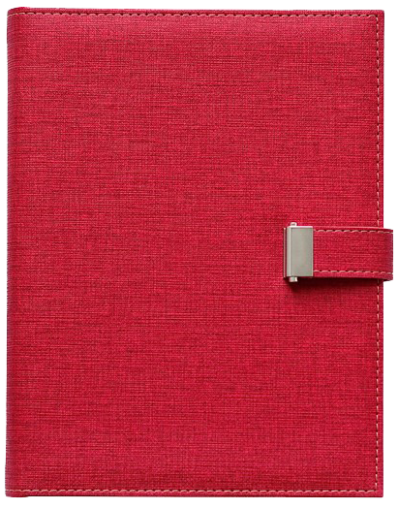 АГЕНДА А5 ЕЛЕГАНС, ЧЕРВЕНА