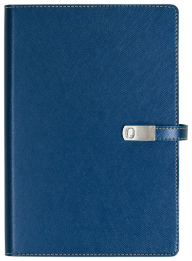 ТЕФТЕР А5 СЪС ЗАКОПЧАЛКА, СИН