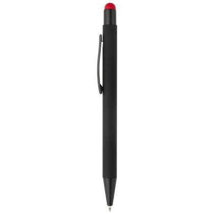МЕТАЛНА ХИМИКАЛКА STYLUS METAL, ЧЕРНА+ЧЕРВЕНО