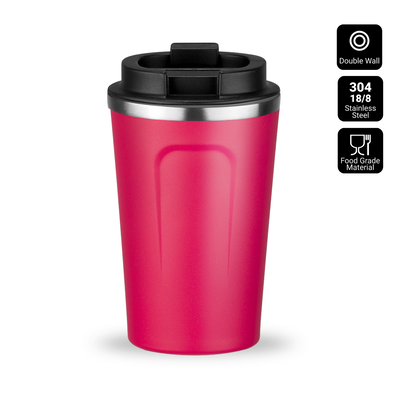 ЧАША ЗА ПЪТУВАНЕ (КАФЕ) NORDIC, РОЗОВА