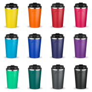 ЧАША ЗА ПЪТУВАНЕ (КАФЕ) NORDIC, СИВА