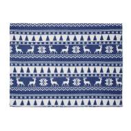 КОЛЕДНО ОДЕЯЛО ОТ КОРАЛОВ ПОЛАР TOSTI,  СИНЬО