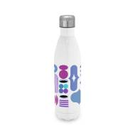 БУТИЛКА ОТ НЕРЪЖДАЕМА СТОМАНА AMORTI L, БЯЛА