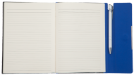 ТЕФТЕР А5 С ПОХЛУПАК,  СИН