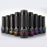 LED ФЕНЕРЧЕ COLORADO, ЧЕРНО С ЛИЛАВ ЕЛЕМЕНТ