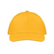 БЕЙЗБОЛНА ШАПКА С 5 ПАНЕЛА BUZZ, ЖЪЛТА