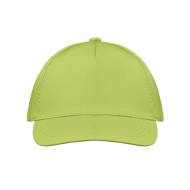 БЕЙЗБОЛНА ШАПКА С 5 ПАНЕЛА BUZZ, СВЕТЛО ЗЕЛЕНА