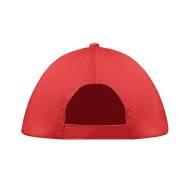 БЕЙЗБОЛНА ШАПКА С 5 ПАНЕЛА BUZZ, ЧЕРВЕНА